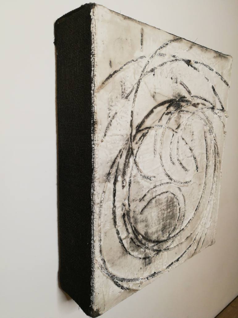 Original Minimalism Abstract Painting by Gianluigi Golfetto