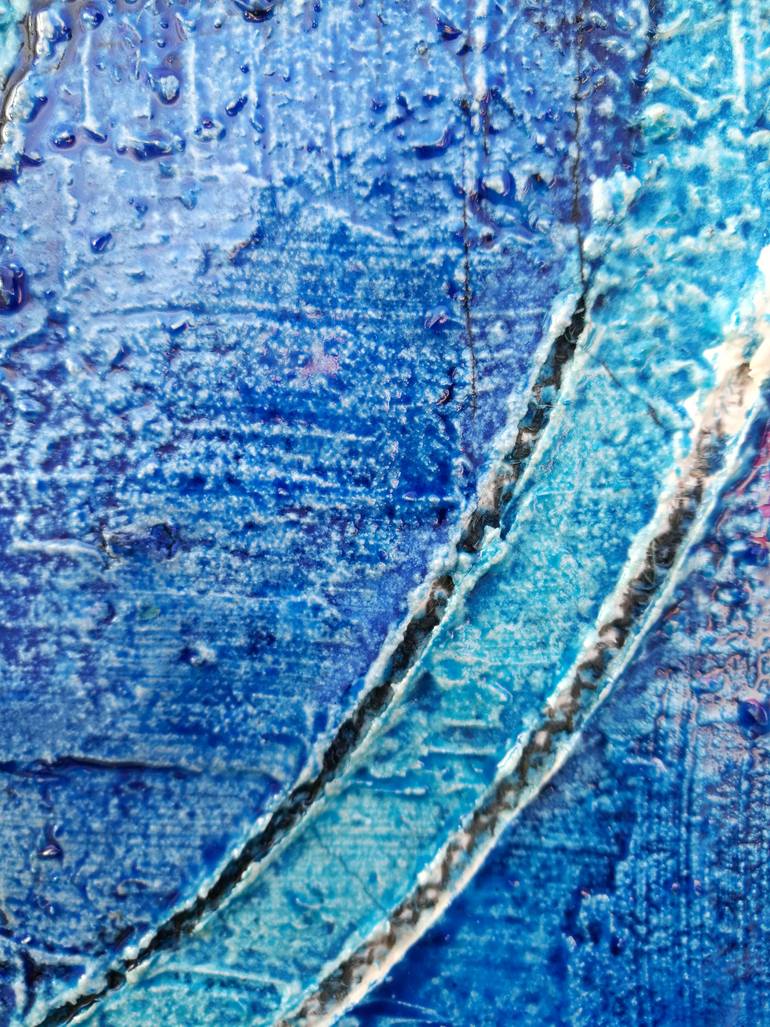 Original Abstract Painting by Gianluigi Golfetto