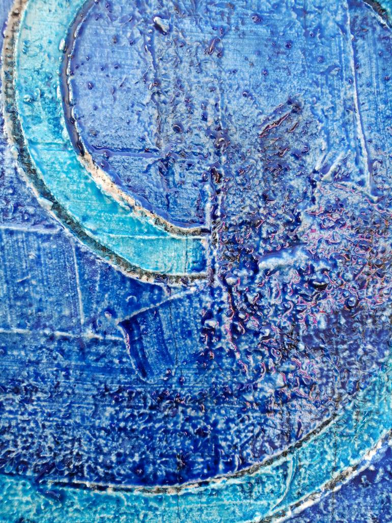 Original Abstract Painting by Gianluigi Golfetto