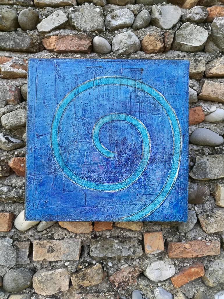 Original Abstract Painting by Gianluigi Golfetto
