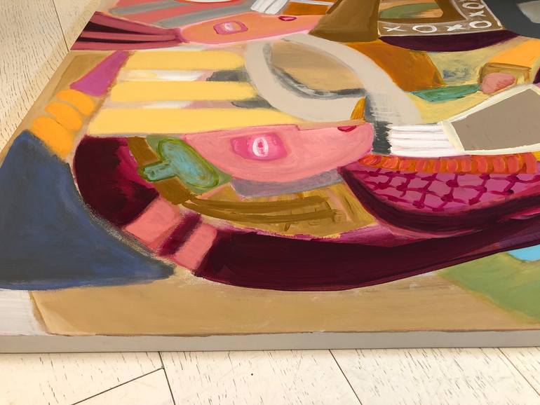 Original Contemporary People Painting by Gali Naveh-Stern