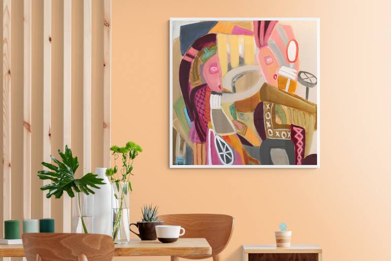 Original Contemporary People Painting by Gali Naveh-Stern