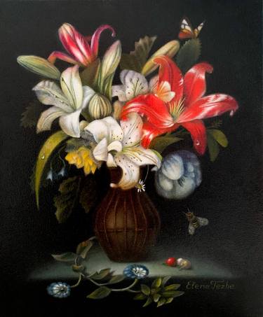 Still life with lilies thumb