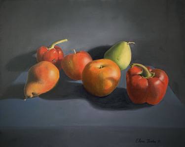 Original Still Life Paintings by Elena Tezhe