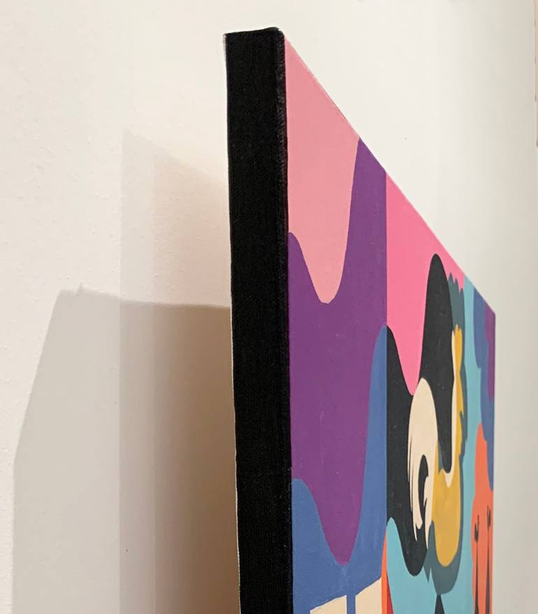 Original Abstract Painting by Elena Tezhe