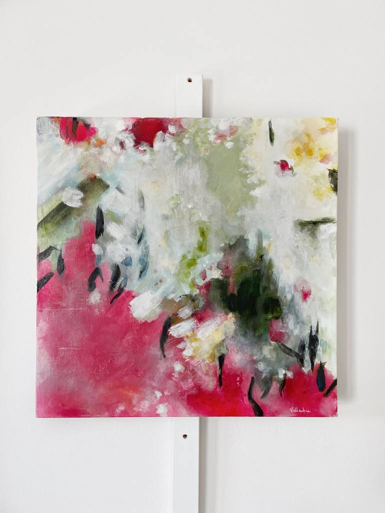 Original Abstract Expressionism Abstract Painting by Jani Vallentimi