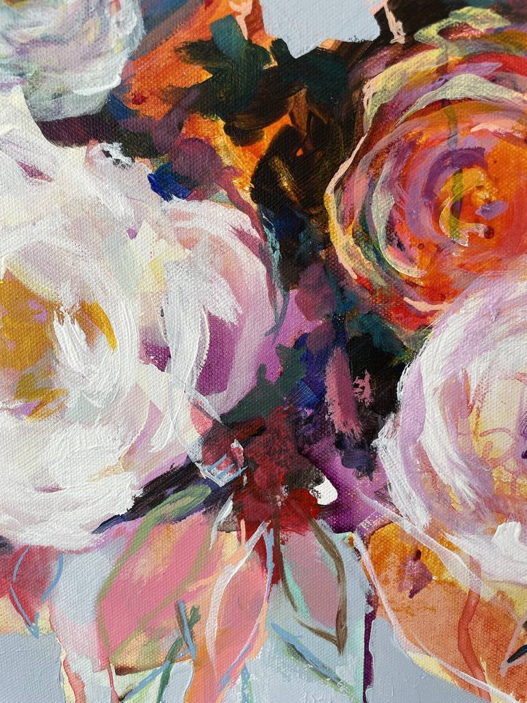 Original Abstract Expressionism Abstract Painting by Jani Vallentimi