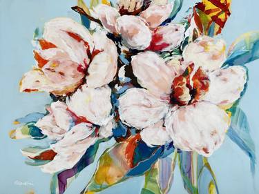 Original Floral Paintings by Jani Vallentimi