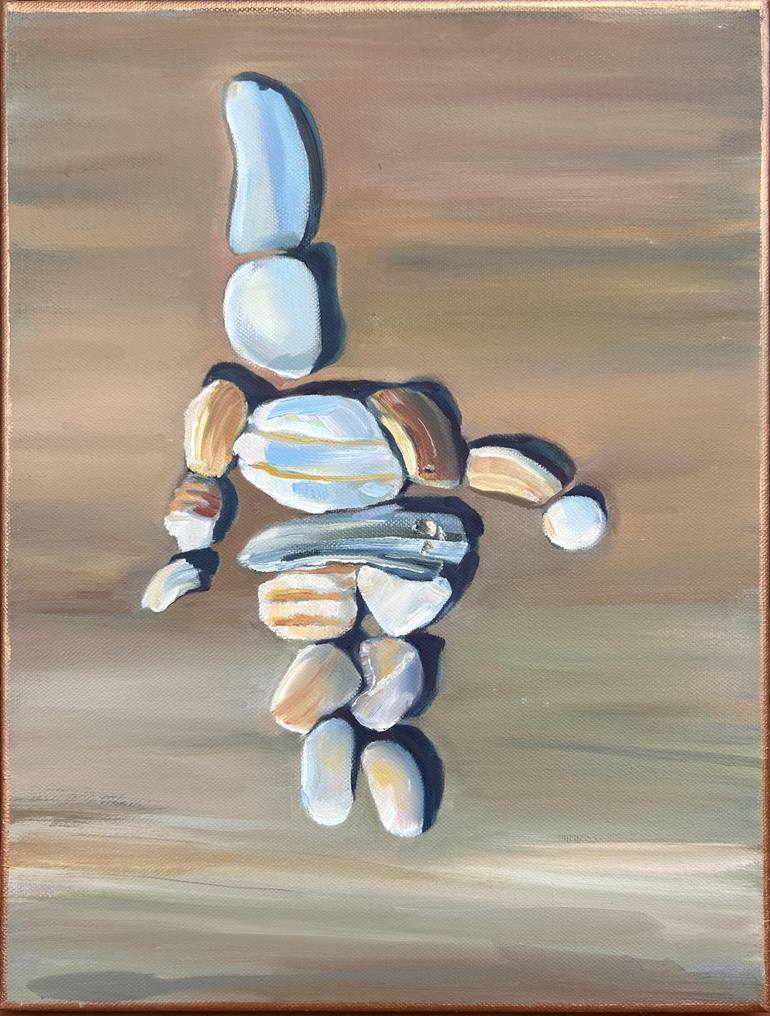 Original Realism Fantasy Painting by Ludmila Borjagina