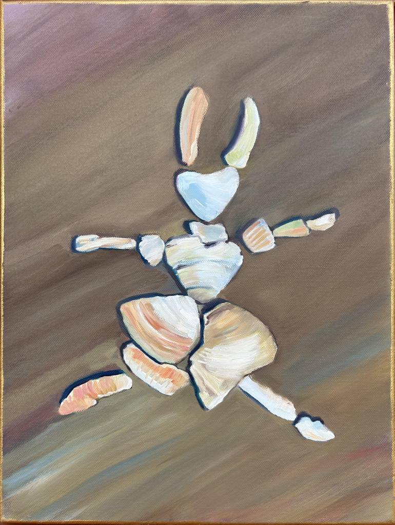 Original Realism Fantasy Painting by Ludmila Borjagina