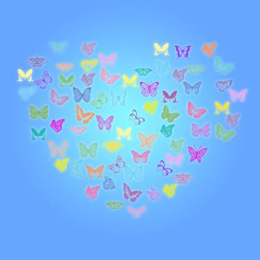 Butterflies In Heart - Limited Edition of 50 thumb