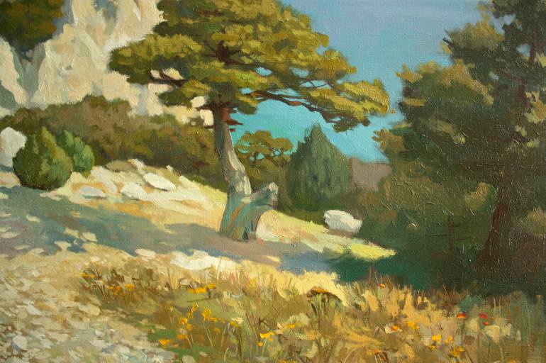 Original Fine Art Landscape Painting by Denis Bely