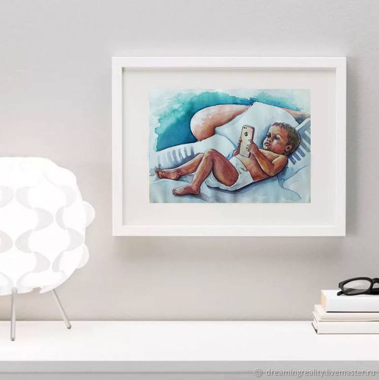 Original Figurative Other Painting by Iryna Kaminska