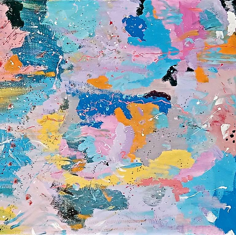 Original Expressionism Abstract Painting by Valeria Feldman