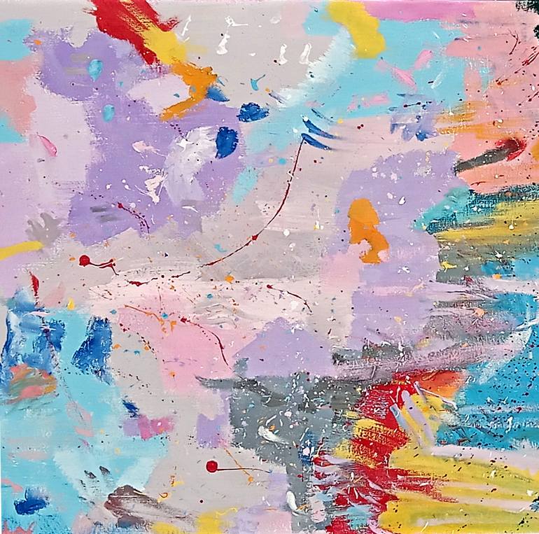 Original Expressionism Abstract Painting by Valeria Feldman
