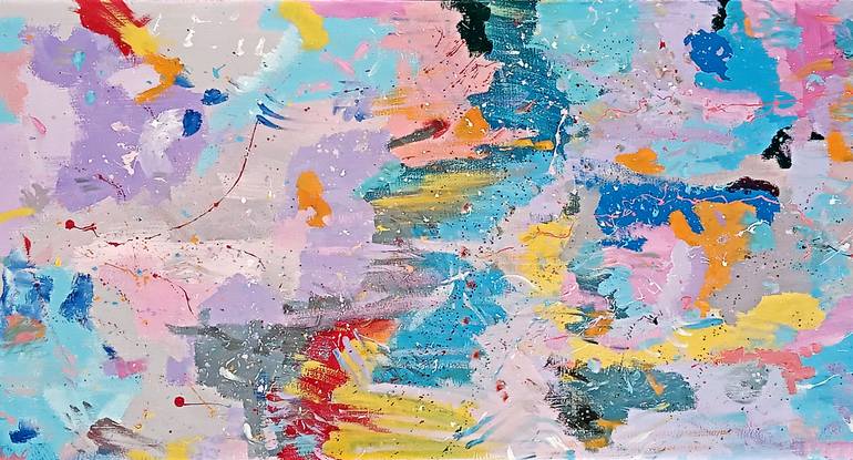 Original Expressionism Abstract Painting by Valeria Feldman