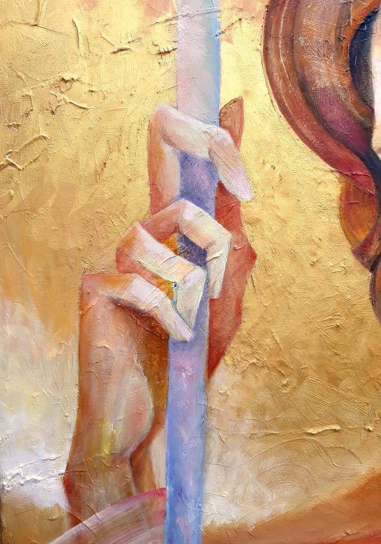 Original Portraiture Men Painting by Alla Kan