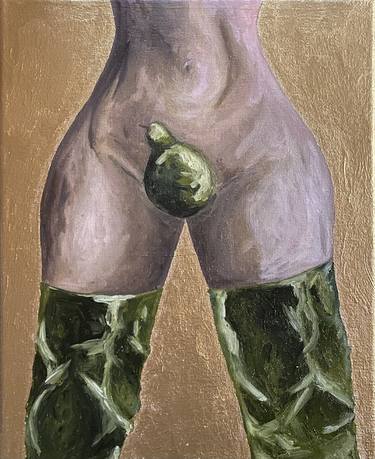 Print of Conceptual Erotic Paintings by Olga Bread