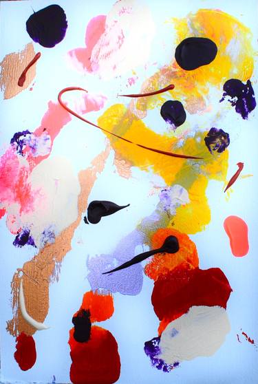 Print of Abstract Expressionism Abstract Paintings by Orysia Kravchuk
