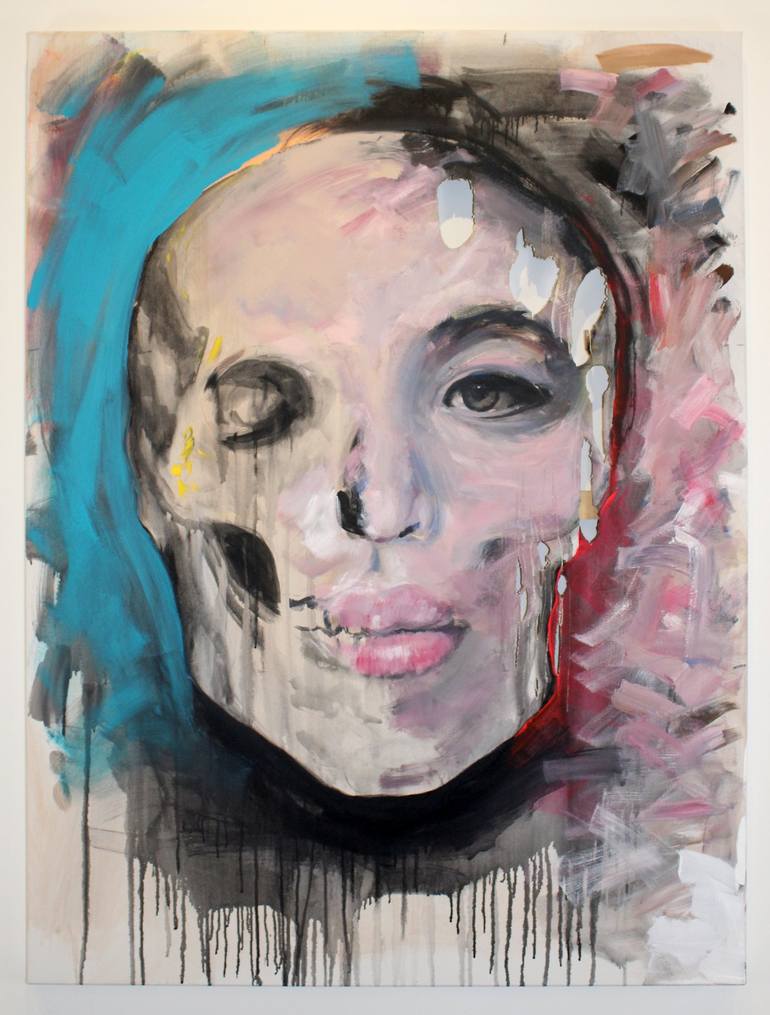 You see right through me. Painting by Christopher Gocong | Saatchi Art