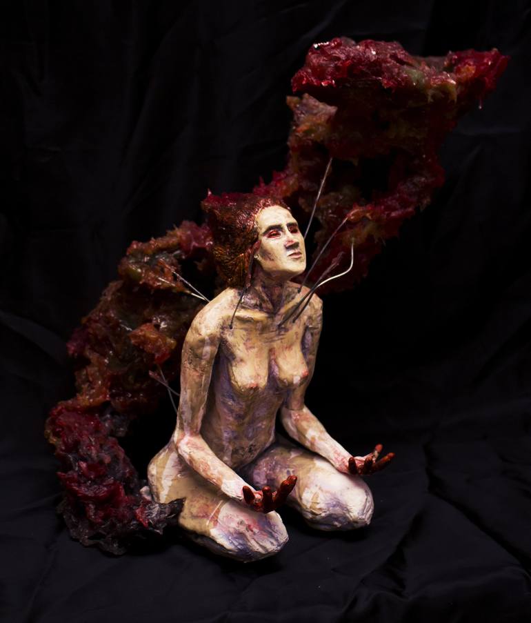 Original Abstract Women Sculpture by Alejandro Lopez
