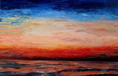 Original Contemporary Seascape Painting by Judie Reinert