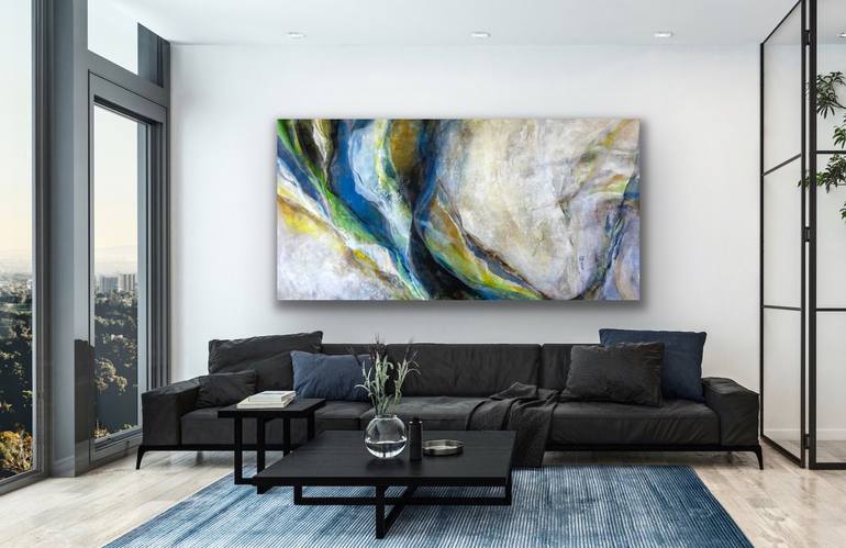 Original Contemporary Abstract Painting by JEN CROWE