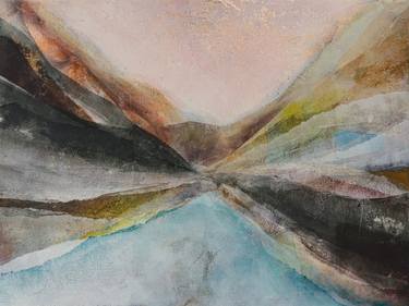 Original Abstract Landscape Painting by JEN CROWE