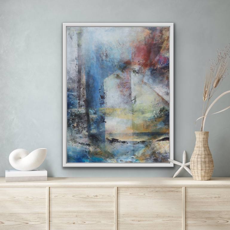 Original Abstract Landscape Painting by JEN CROWE