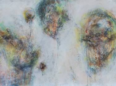 Original Abstract Expressionism Abstract Paintings by JEN CROWE