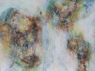 Original Abstract Expressionism Abstract Paintings by JEN CROWE