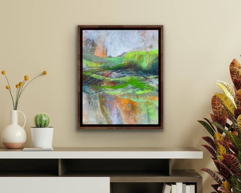 Original Impressionism Abstract Painting by JEN CROWE