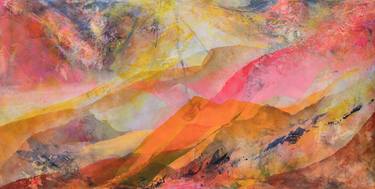 Original Abstract Landscape Paintings by JEN CROWE