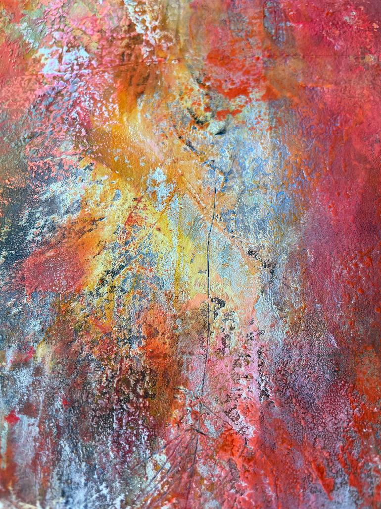 Original Abstract Expressionism Abstract Painting by Jen Crowe