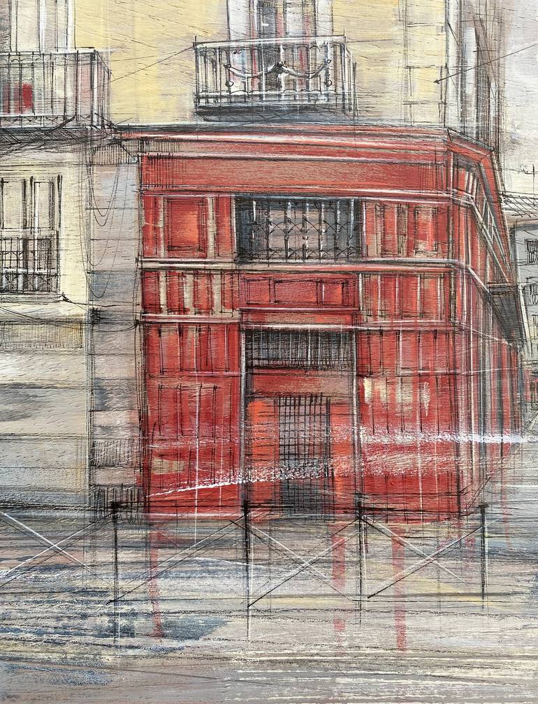 Original Figurative Architecture Mixed Media by Natasha Granata