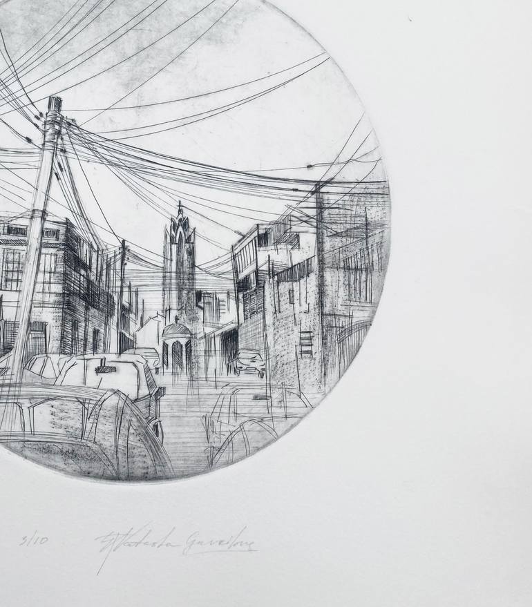 Original Architecture Printmaking by Natasha Granata