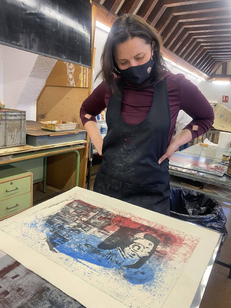 Original People Printmaking by Natasha Granata