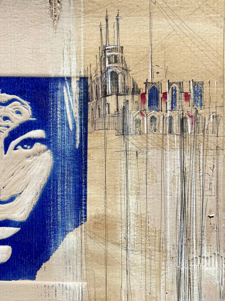 Original Contemporary People Mixed Media by Natasha Granata