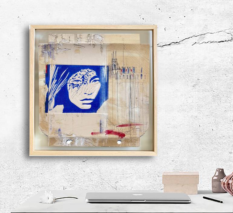 Original Contemporary People Mixed Media by Natasha Granata