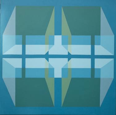 Original Geometric Painting by Benjamin Weaver