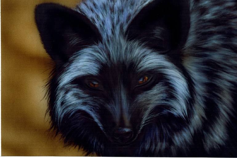 silver fox animal