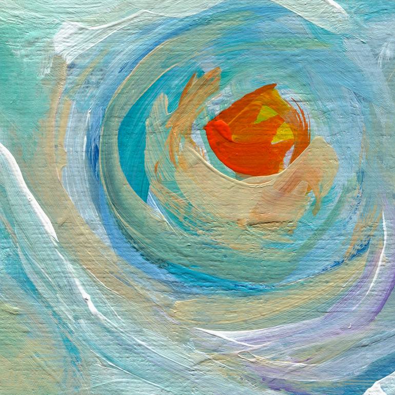 Original Abstract Expressionism Abstract Painting by Ciprian-Florin Stancu