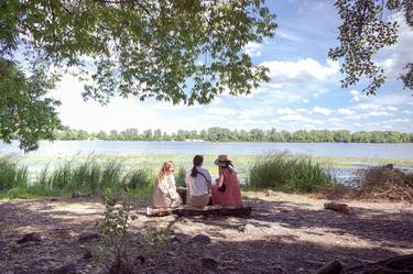 Picnic on the Dnieper River - Limited Edition of 8 thumb