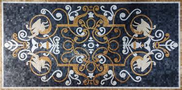 Original Floral Installation by Royale Mosaics