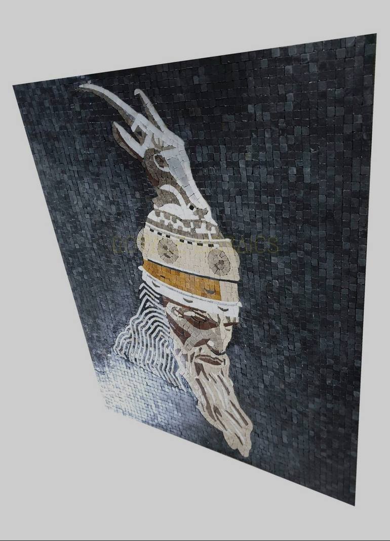 Original Skanderbeg Celebrity Installation by Royale Mosaics