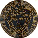 36 Versace Medusa Marble Mosaic Handmade Greek Border Artwork Sculpture by  Royale Mosaics