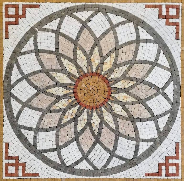 Original Floral Installation by Royale Mosaics