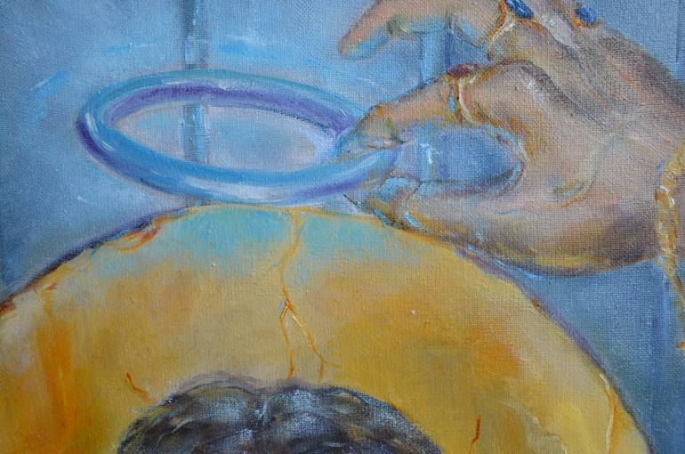 Original Realism Men Painting by Stanislav Motornyi
