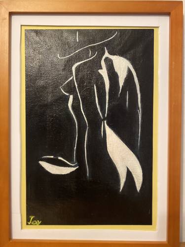 Print of Abstract Expressionism Erotic Paintings by Sanjay Pradhan