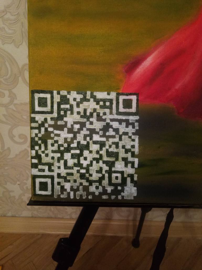 Original Conceptual Music Painting by Evgeniy Roslavcev